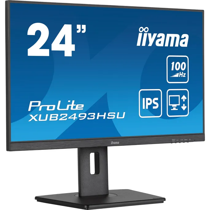 iiyama ProLite XUB2493HSU-B7 60,5cm (23,8") FHD IPS Office Monitor 16:9 HDMI/DP/USB 100Hz 1ms Sync