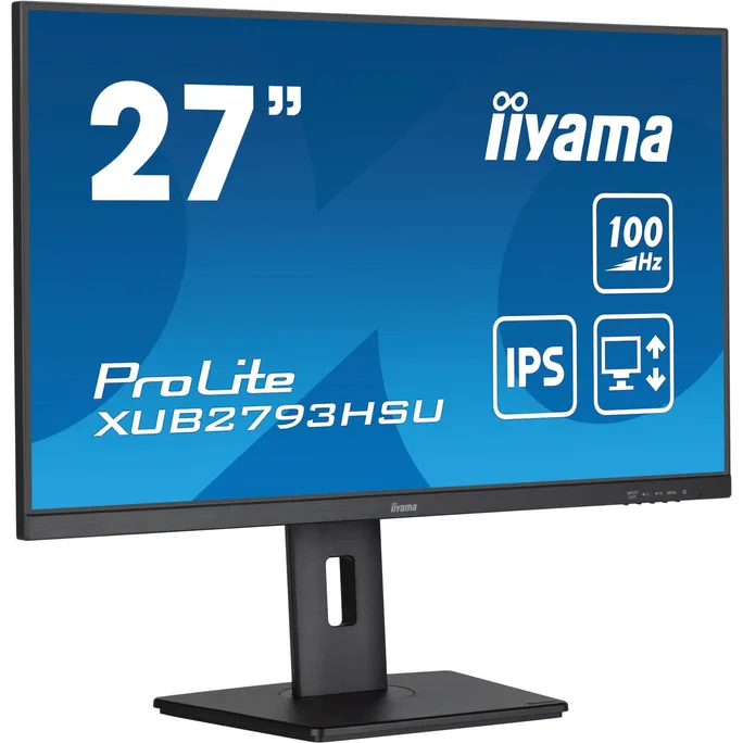 iiyama ProLite XUB2793HSU-B7 68,6cm (27") FHD IPS Office Monitor 16:9 HDMI/DP/USB 100Hz 1ms Sync