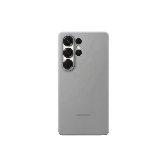 Samsung Silicone Case für Galaxy S25 Ultra grau
