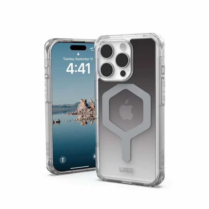 UAG Urban Armor Gear Plyo MagSafe Case Apple iPhone 16 Pro schwarz/transparent/Ombre