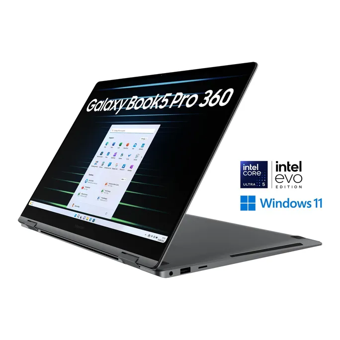 SAMSUNG Galaxy Book5 Pro 360 16" AMOLED Ultra 5 226V 16/512GB SSD Win11 Pro Copilot+PC