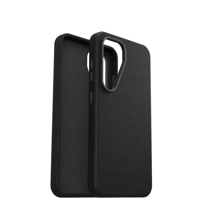 OtterBox Symmetry Cactus Leather Case für Samsung Galaxy S25 Noir Ash - black