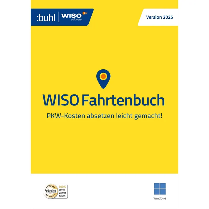 Buhl Data WISO Fahrtenbuch 2025 (DE) | Download & Produktschlüssel