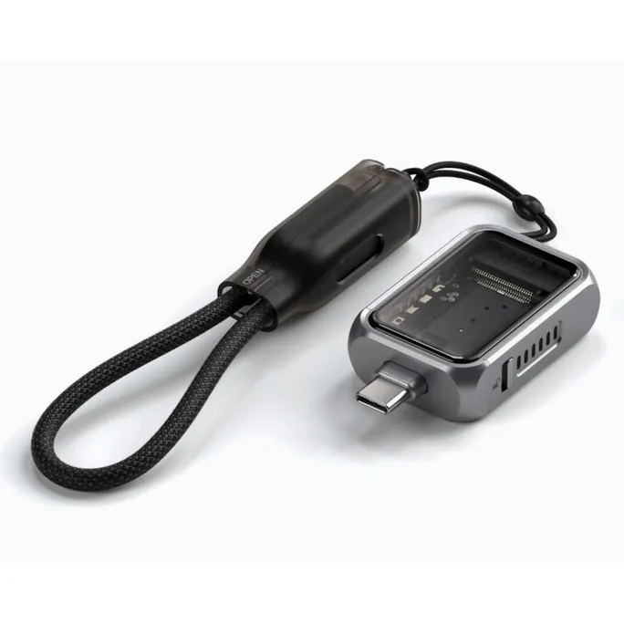 Satechi Mini-NVMe-SSD-Gehäuse USB-C Space Grau