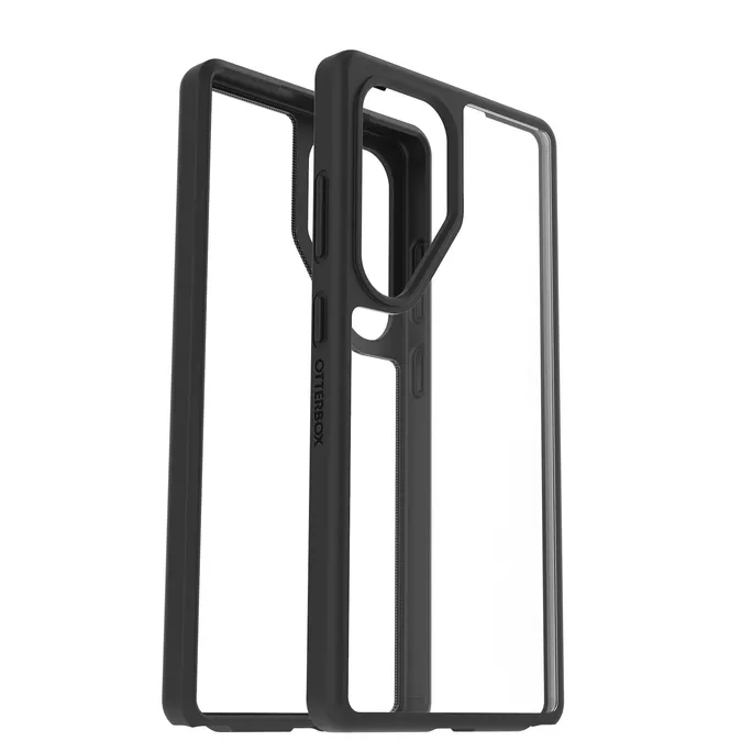 OtterBox React Galaxy S25 Ultra Black Crystal - clear/black