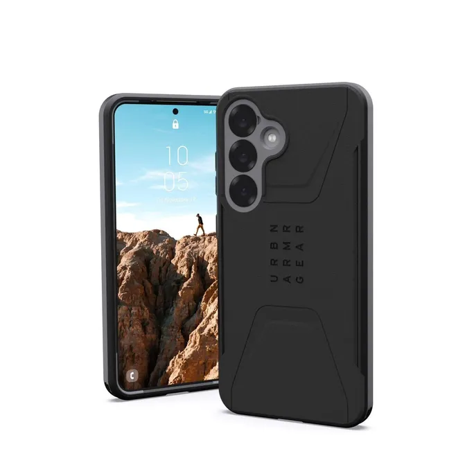 UAG Urban Armor Gear Civilian Case mit Magnet-Modul Samsung Galaxy S25 schwarz