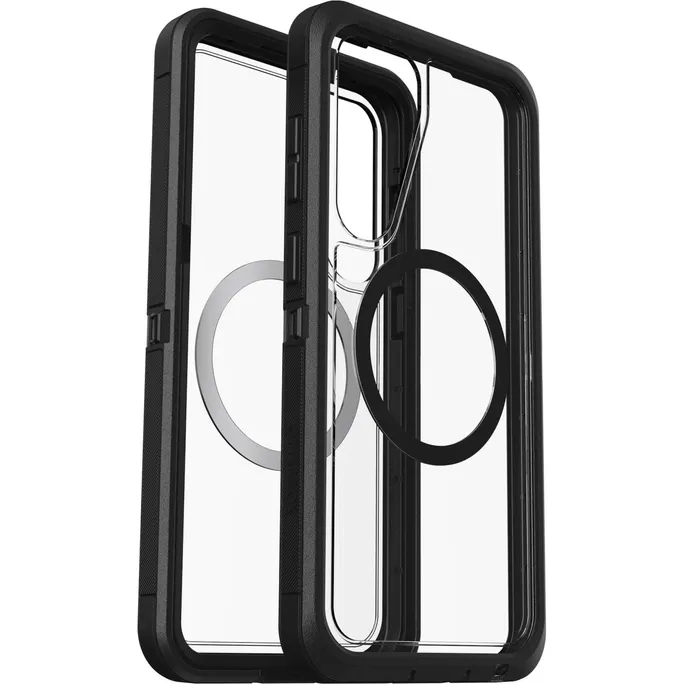 OtterBox Defender XT Clear Magnets Case für Samsung Galaxy S25+ Dark Side clear/black