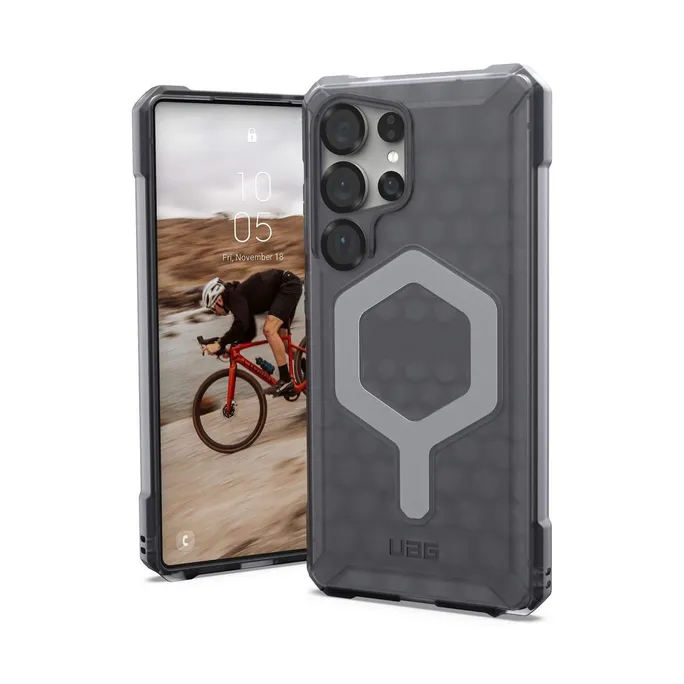 UAG Urban Armor Gear Essential Armor Case mit Magnet-Modul Samsung Galaxy S25 Ultra ash