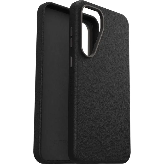 OtterBox Symmetry Cactus Leather Case für Samsung Galaxy S25+ Noir Ash black
