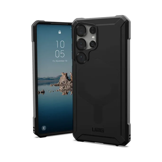 UAG Urban Armor Gear Essential Armor Case mit Magnet-Modul Samsung Galaxy S25 Ultra schwarz