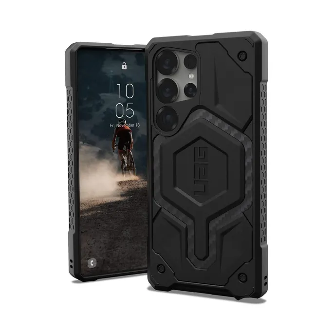 UAG Urban Armor Gear Monarch Case Samsung Galaxy S25 Ultra carbon fiber