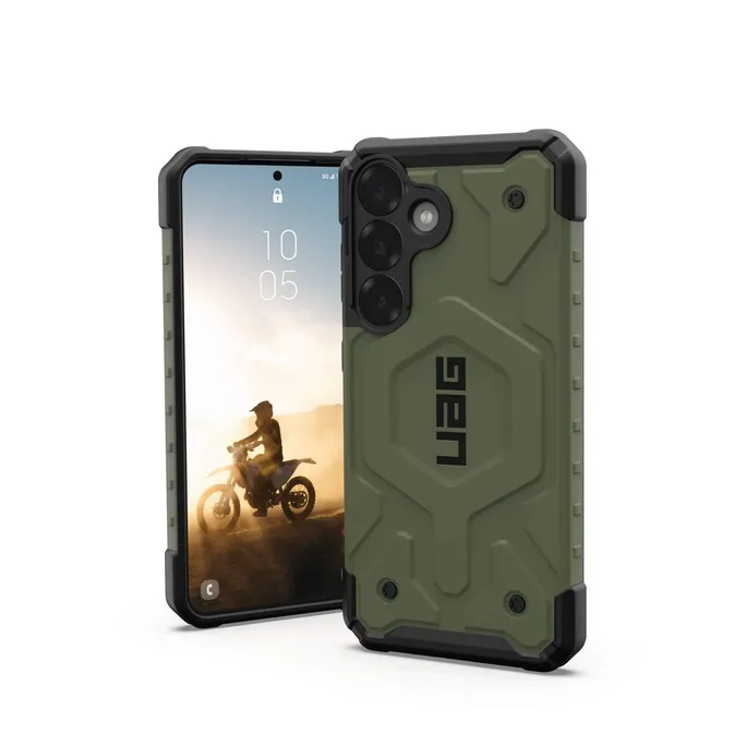 UAG Urban Armor Gear Pathfinder Case mit Magnet-Modul Samsung Galaxy S25 olive drab