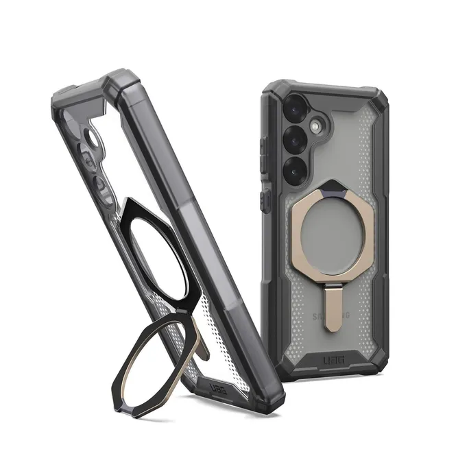UAG Urban Armor Gear Plasma XTE Kickstand Case mit Magnet-Modul Samsung Galaxy S25 ash (transparent)/titan