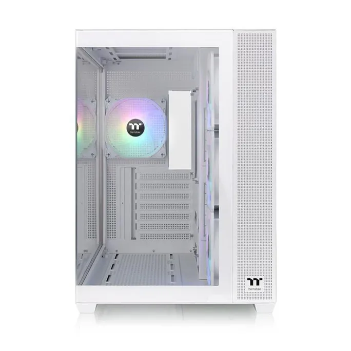 THERMALTAKE View 380 TG ARGB Mid Tower ATX Gehäuse Sichtfenster snow white