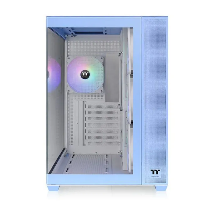 THERMALTAKE View 380 TG ARGB Mid Tower ATX Gehäuse Sichtfenster hydragena blue