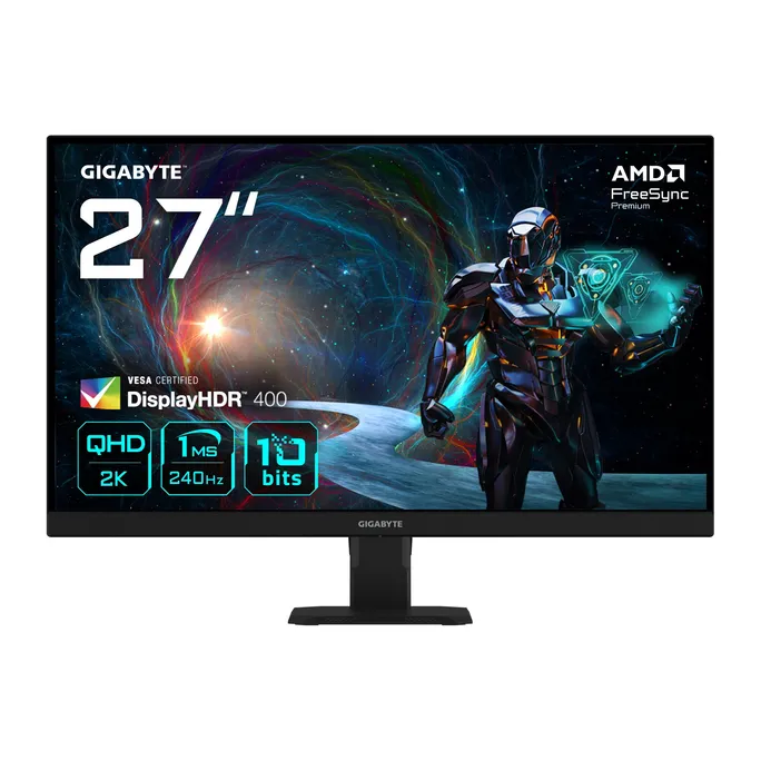 Gigabyte GS27QXA 68,6cm (27") QHD IPS Gaming Monitor 16:9 HDMI/DP 240Hz 1ms