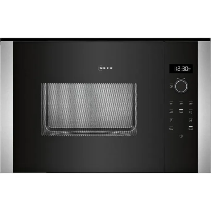 Neff N 50 Einbau Mikrowelle 25L 900 Watt schwarz
