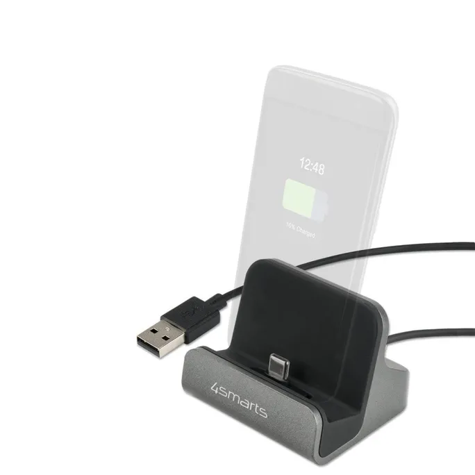4smarts Ladestation VoltDock USB-C 10W grau