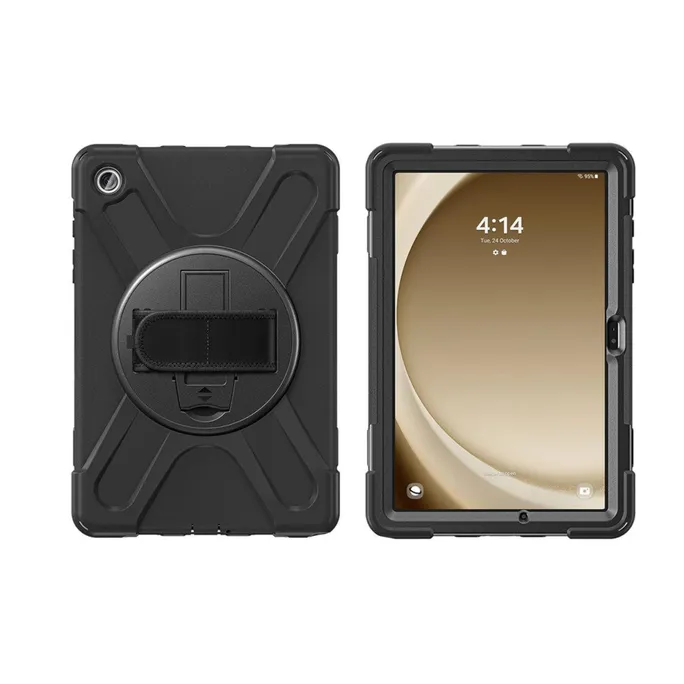 4smarts Rugged Case Grip für Samsung Galaxy Tab A9+ schwarz