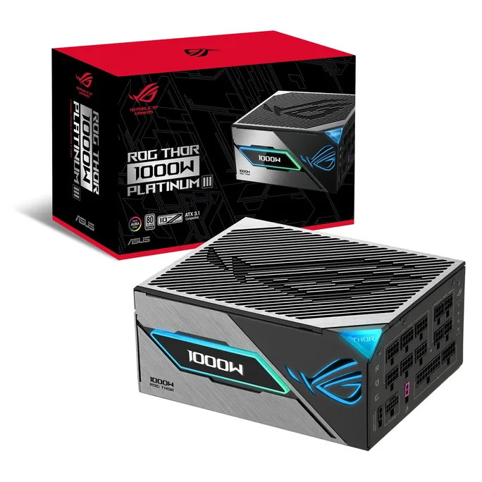ASUS ROG Thor Platinum 1000P III 1000W Platinum Gaming Netzteil Modular PCIe5.0