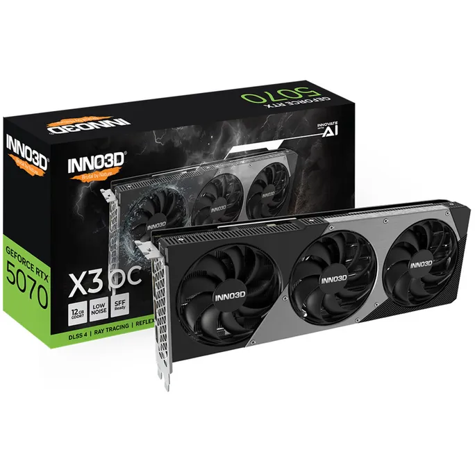 INNO3D GeForce RTX 5070 X3 OC 12GB Grafikkarte 3xDP/HDMI