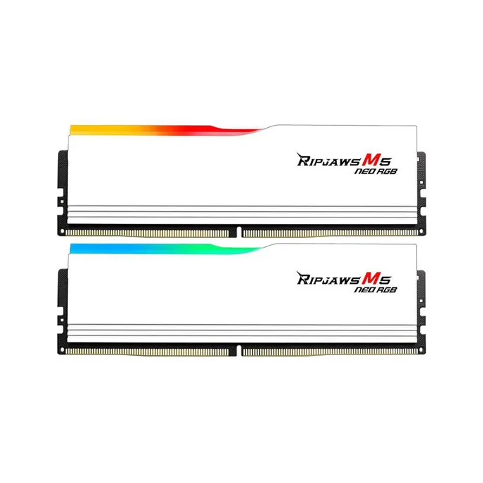 64GB (2x32GB) G.Skill Ripjaws M5 Neo RGB White DDR5-6400 CL32 RAM Speicher Kit