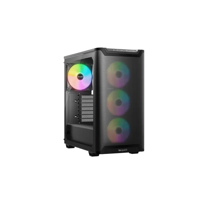 be quiet! Pure Base 501 LX Schwarz Midi Tower Gaming Gehäuse mit Seitenfenster