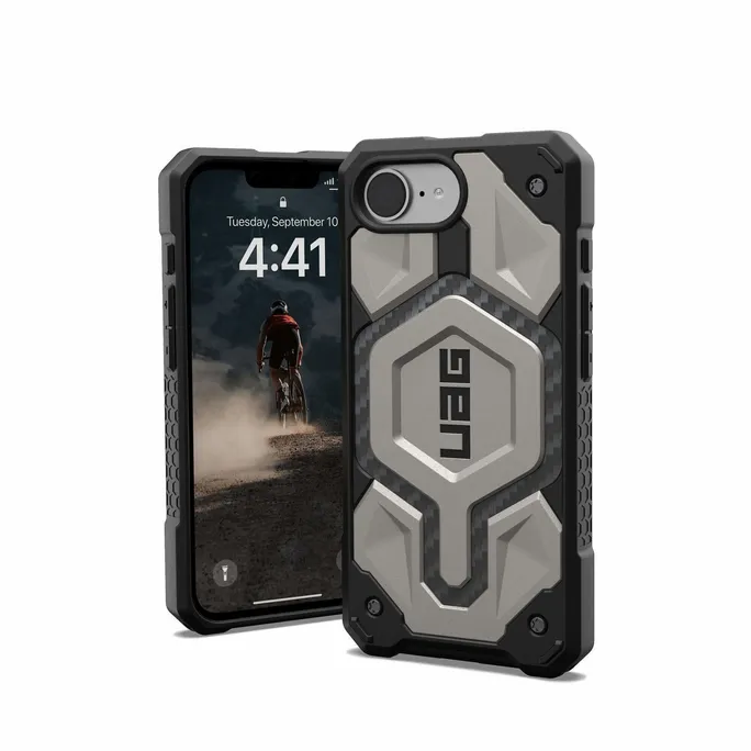 UAG Urban Armor Gear Monarch Pro MagSafe Case titan für Apple iPhone 16e