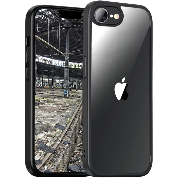 JT Berlin BackCase Pankow Hybrid Apple iPhone 16e schwarz/transparent