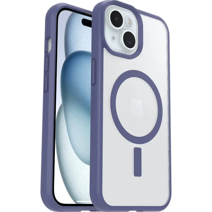 OtterBox React MagSafe Apple iPhone 17e/16e/15/14/13 clear/purple