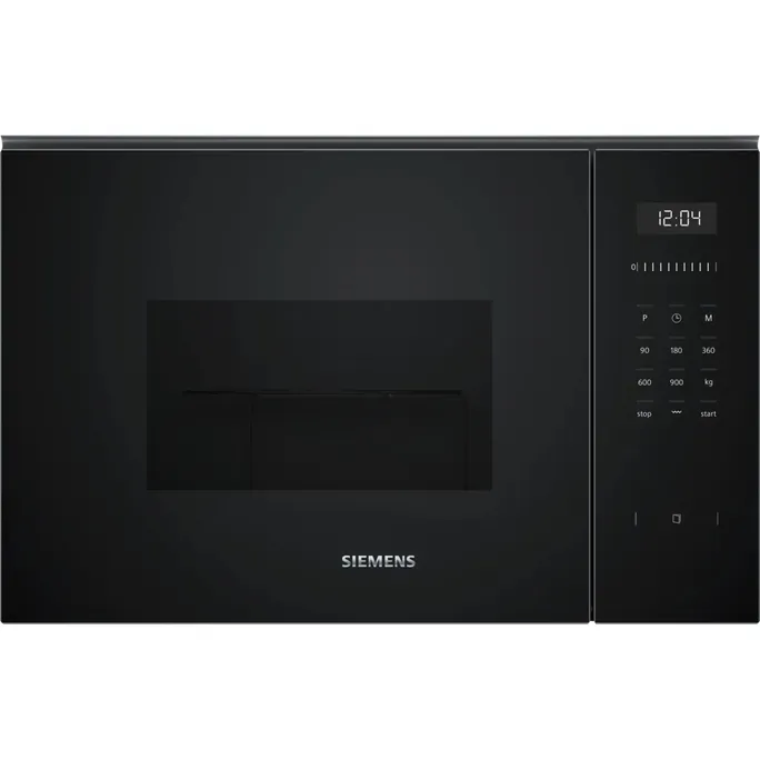 Siemens iQ500 BE555LMB1 Einbau-Mikrowelle Schwarz, Edelstahl