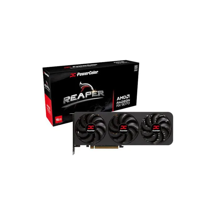 POWERCOLOR AMD Radeon RX 9070 Reaper 16GB GDDR6 Grafikkarte HDMI/3xDP