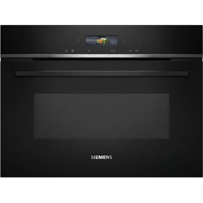 Siemens CE732GXB1 iQ700 Einbau-Mikrowelle mit Grillfunktion schwarz