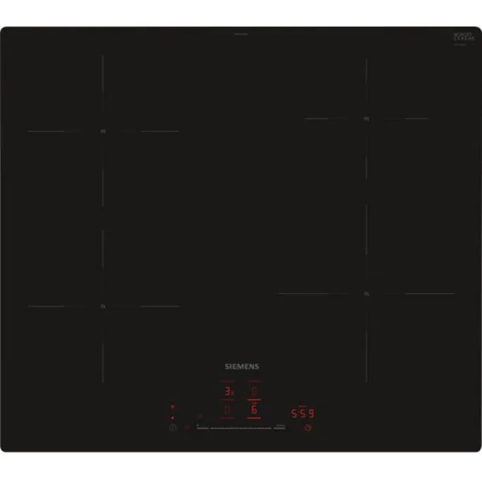 Siemens EH601HEB1E iQ100 Induktionskochfeld 60 cm Schwarz, flächenbündig (integriert)