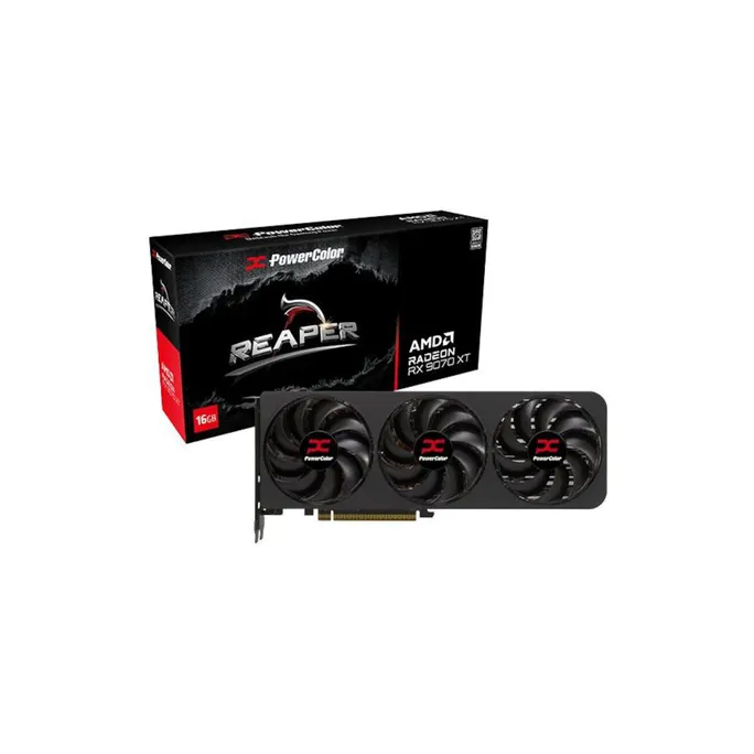POWERCOLOR AMD Radeon RX 9070 XT Reaper 16GB GDDR6 Grafikkarte HDMI/3xDP