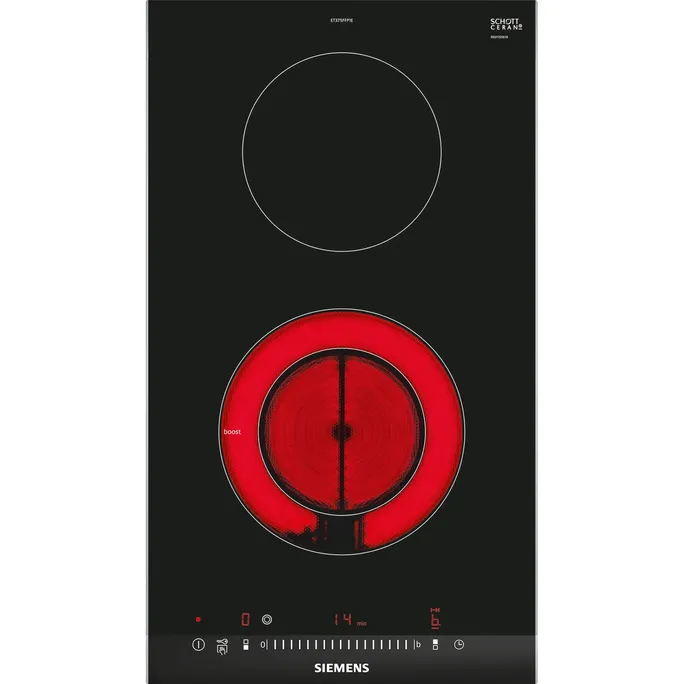 Siemens ET375FFP1E iQ300 Einbau-Kochfeld autark 30cm Design-Rahmen