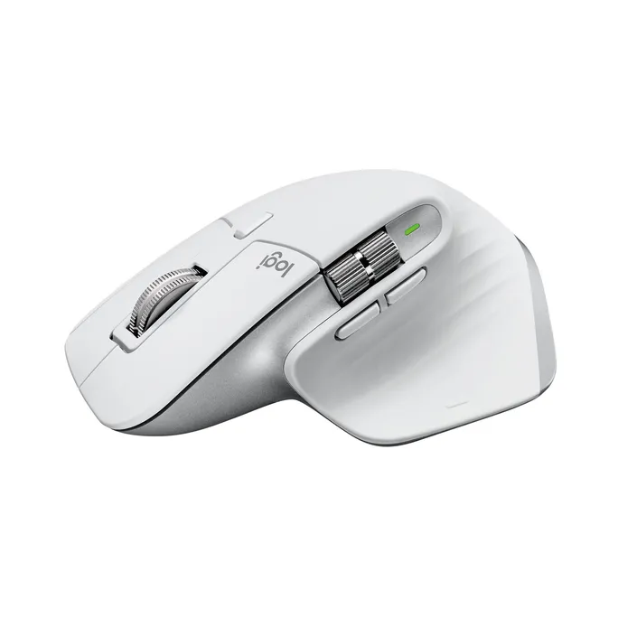 Logitech MX Master 3S for Mac, Pale Grey Performance-Maus, Bluetooth, USB-C, Unterstützt von Logi Options+