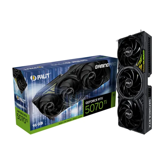 PALIT GeForce RTX 5070 Ti GamingPro 16GB Grafikkarte HDMI/DP