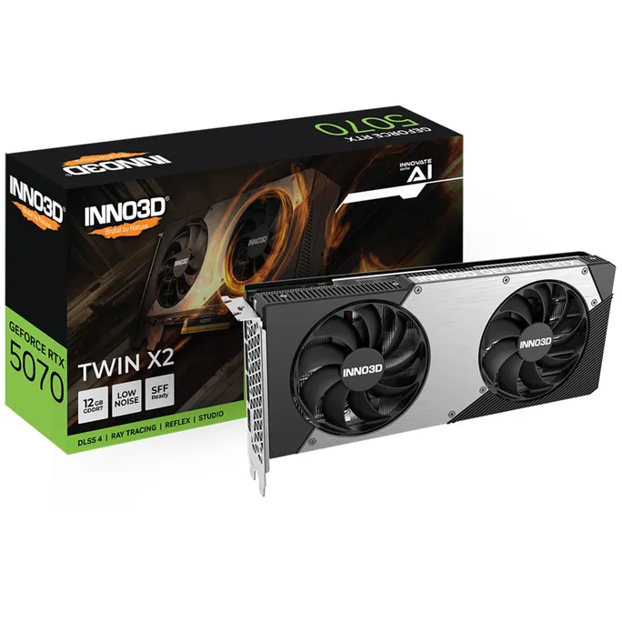 INNO3D GeForce RTX 5070 Twin X2 12GB Grafikkarte DP/HDMI