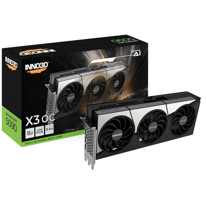 INNO3D GeForce RTX 5090 X3 OC Grafikkarte 32 GB