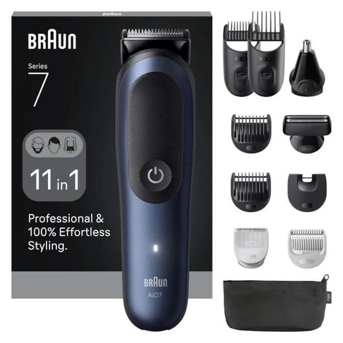 Braun Series 7 All-In-One Style Kit AIO7540 Haarschneider blau
