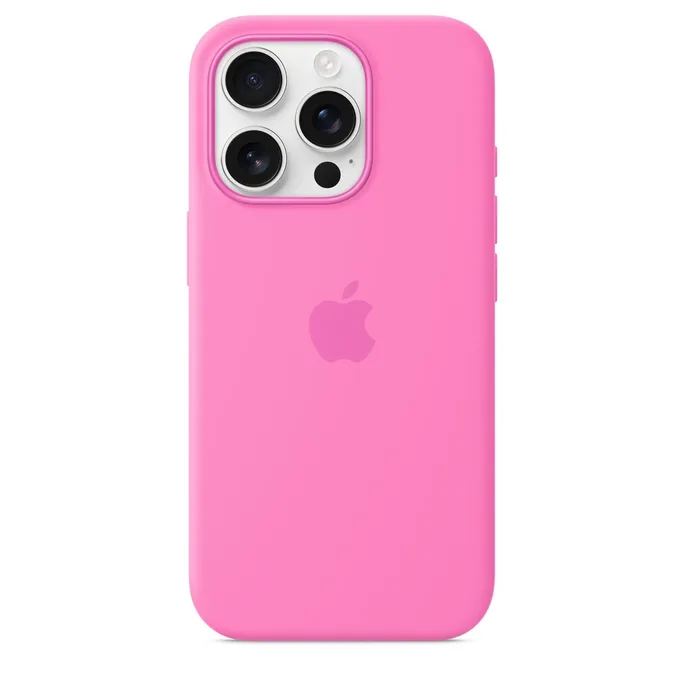 Apple Original iPhone 16 Pro Silikon Case mit MagSafe - Pfingstrose