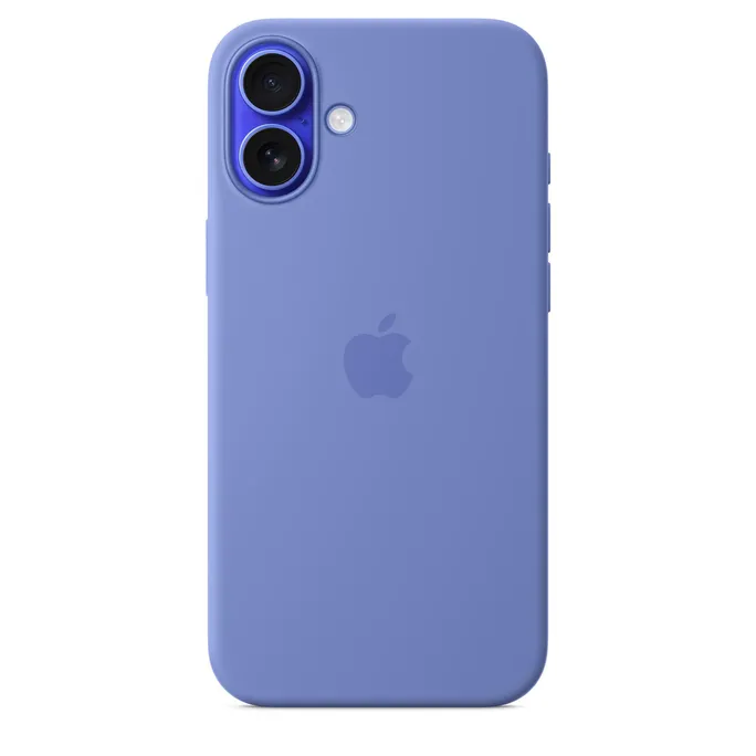 Apple Original iPhone 16 Plus Silikon Case mit MagSafe - Veilchen