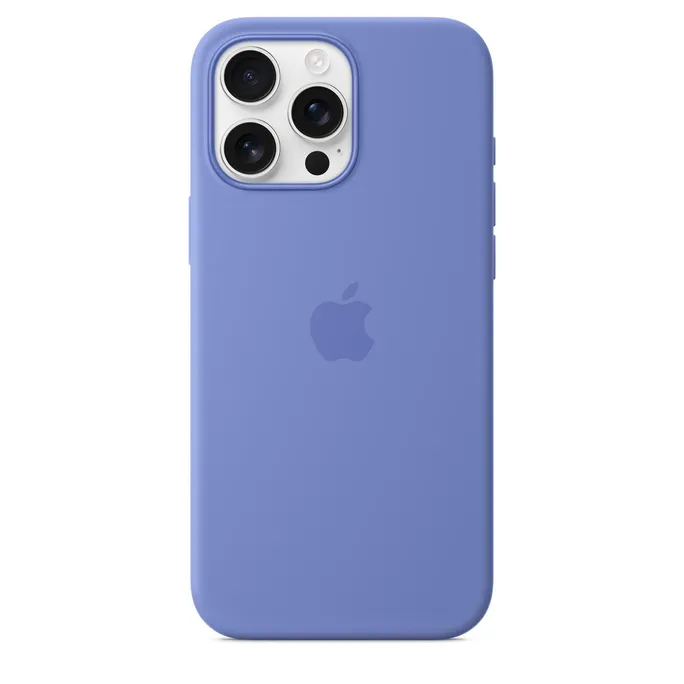 Apple Original iPhone 16 Pro Max Silikon Case mit MagSafe - Veilchen