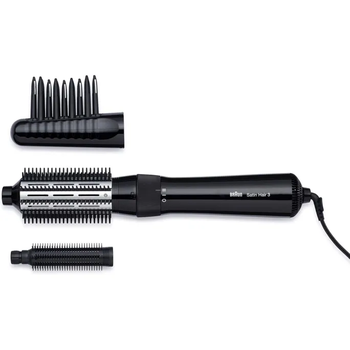Braun Satin Hair 3 AS 330E Warmluft-Lockenbürste 400W schwarz