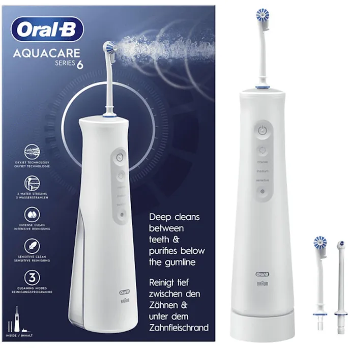 Oral-B AquaCare 6 JAS22 Munddusche Weiß