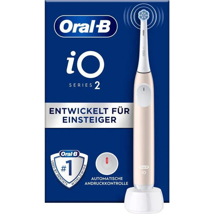 Oral-B iO Series 2 Elektrische Zahnbürste Calm Pink