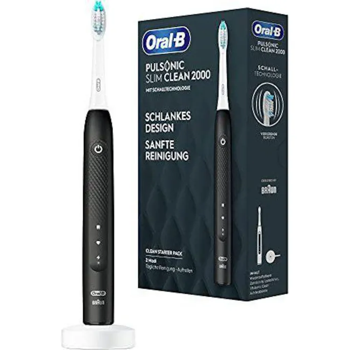 Oral-B Pulsonic Slim Clean 2000 Elektrische Zahnbürste Schwarz