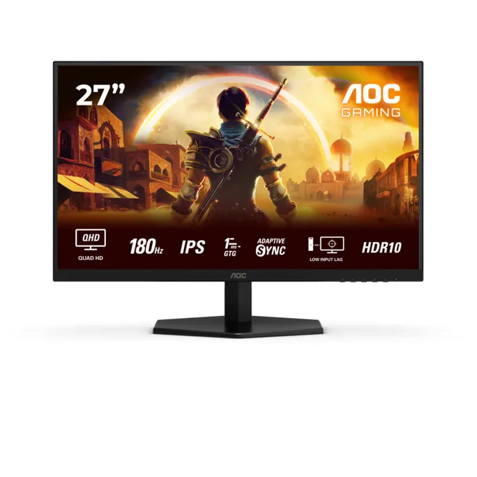 AOC Q27G42XE 68,6cm (27“) QHD IPS Gaming Monitor 16:9 HDMI/DP 180Hz 1ms G-Sync