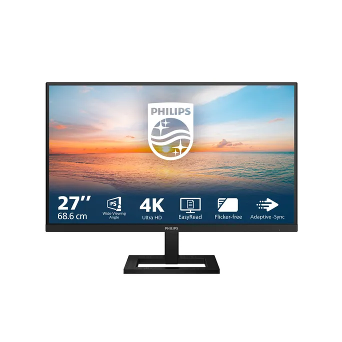 Philips 27E1N1900AE 68,6cm (27") 4K IPS Office Monitor 16:9 HDMI/DP/USB-C PD 65W 60Hz 4ms